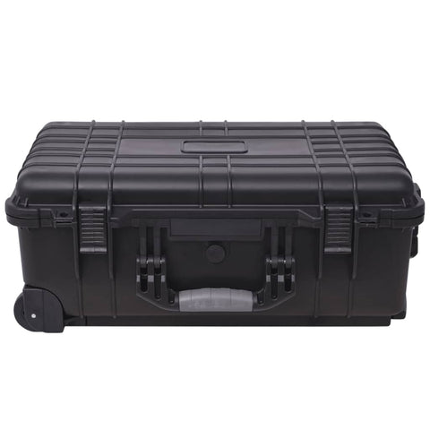 VidaXL Hardcase transportkoffer met wielen en schuimen binnenkant