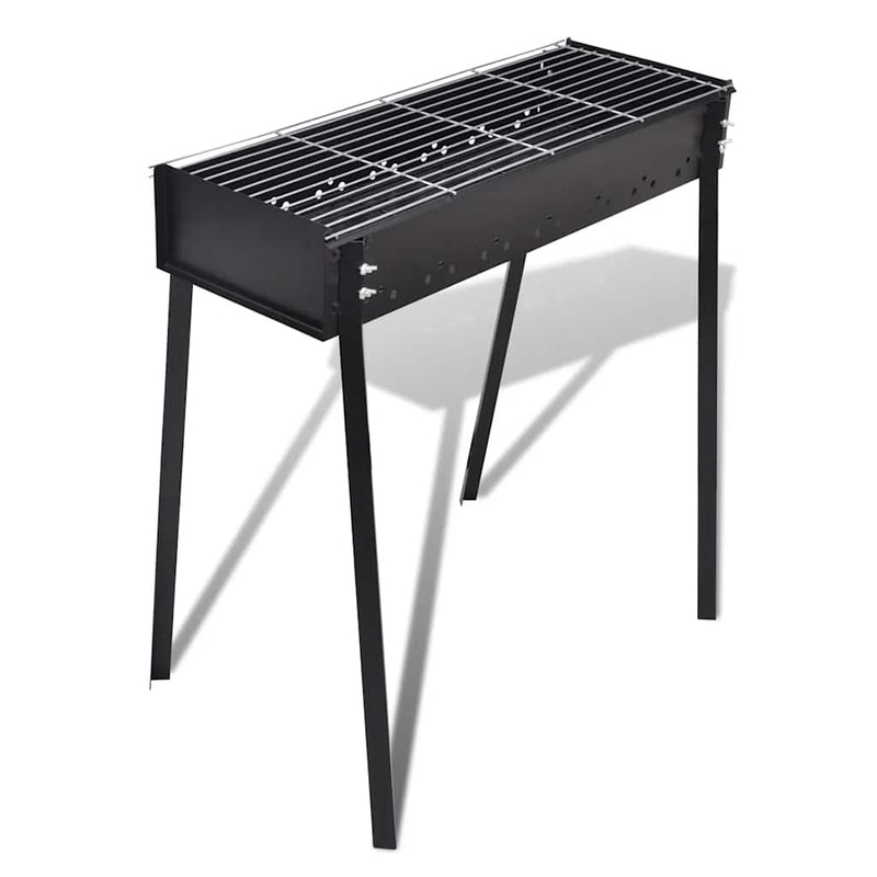 Load image into Gallery viewer, Vidaxl houtskoolbarbecue staand vierkant 75x28 cm
