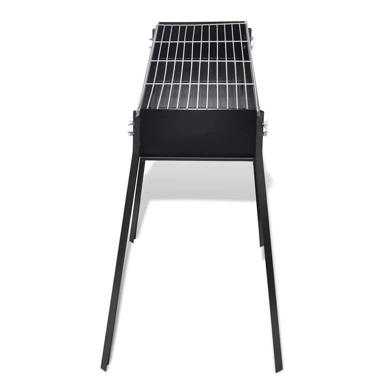 Load image into Gallery viewer, Vidaxl houtskoolbarbecue staand vierkant 75x28 cm
