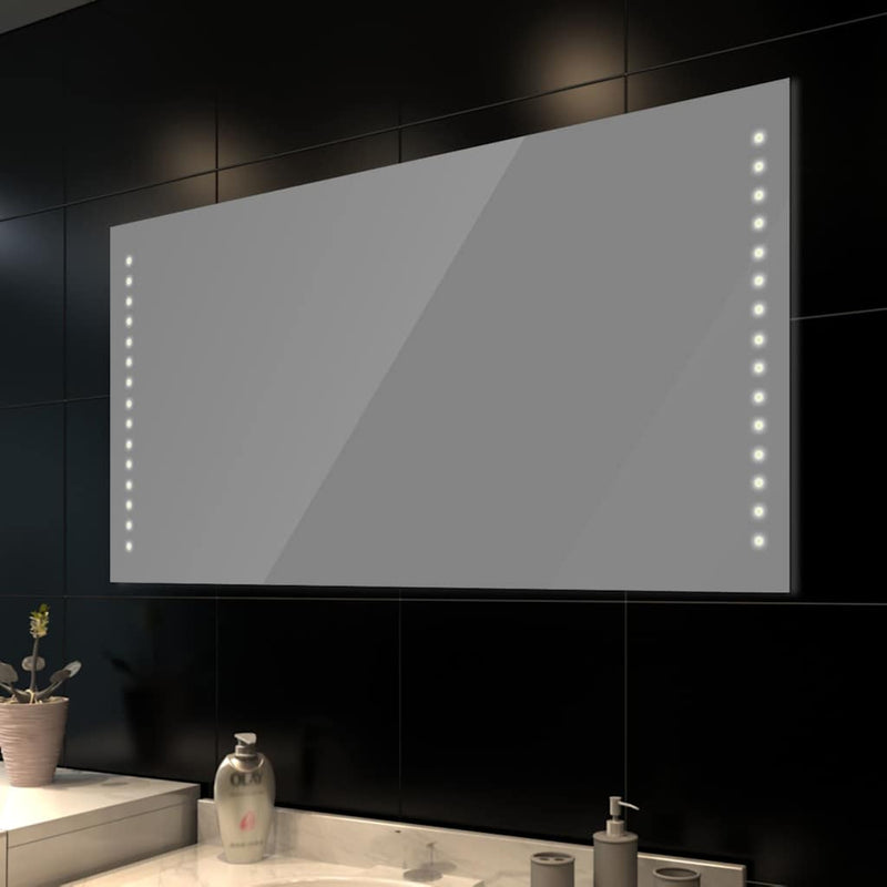 Load image into Gallery viewer, Vidaxl badkamerspiegel met leds 100x60 cm
