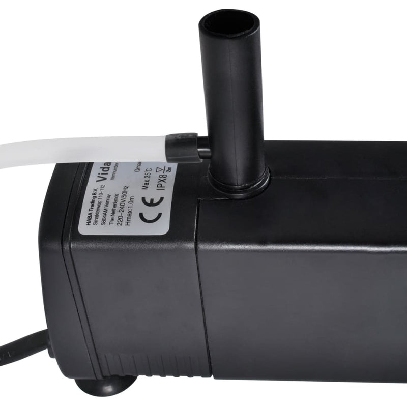 Load image into Gallery viewer, Vidaxl aquariumfilterpomp met actief koolstof 600 l u
