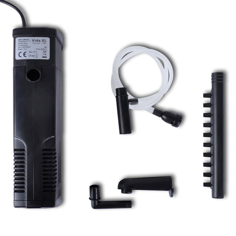 Load image into Gallery viewer, Vidaxl aquariumfilterpomp met actief koolstof 600 l u
