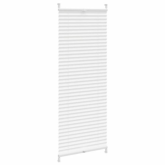Vidaxl plisséjaloezie 50x100 cm wit