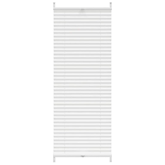 Vidaxl plisséjaloezie 50x125 cm wit