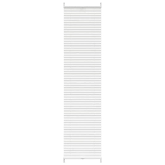 Vidaxl plisséjaloezie 60x200 cm wit