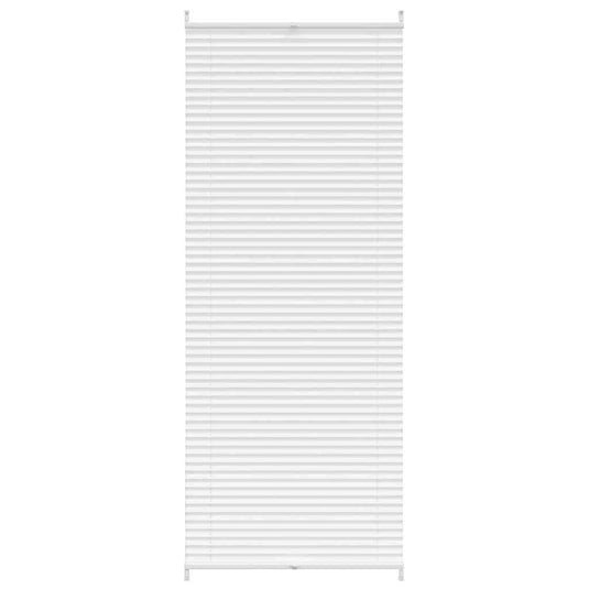 Vidaxl plisséjaloezie 80x200 cm wit