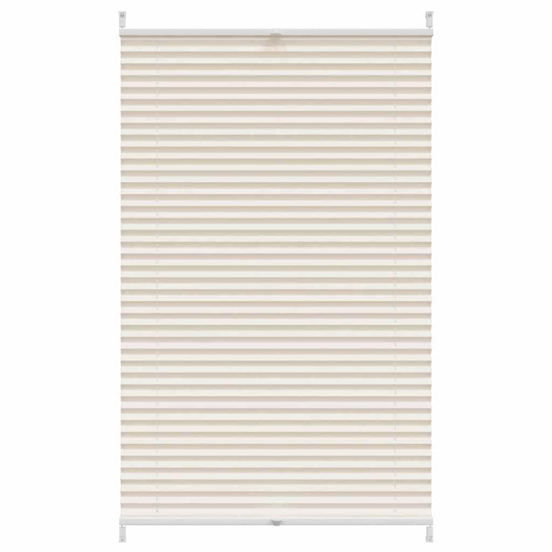 Load image into Gallery viewer, Vidaxl plisséjaloezie 70x125 cm crème

