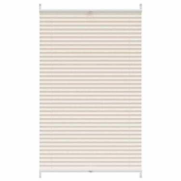 Vidaxl plissé rolgordijn 80x100cm creme