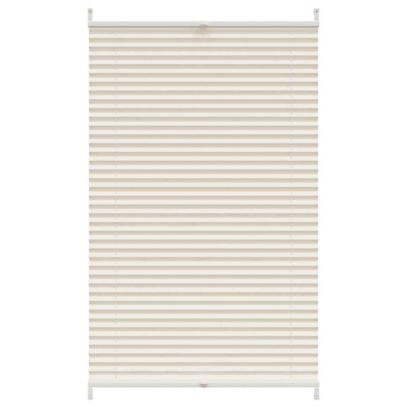 Load image into Gallery viewer, Vidaxl plissé rolgordijn 80x125cm creme
