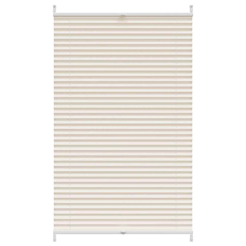 Load image into Gallery viewer, Vidaxl plissé rolgordijn 90x125cm creme
