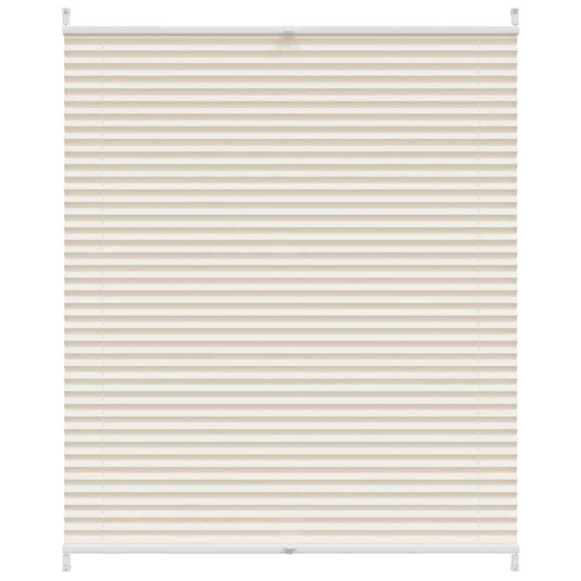 Vidaxl plisséjaloezie 110x150cm crème