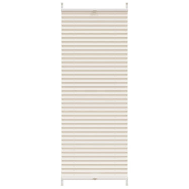Vidaxl plisséjaloezie 40x100cm crèmekleurig