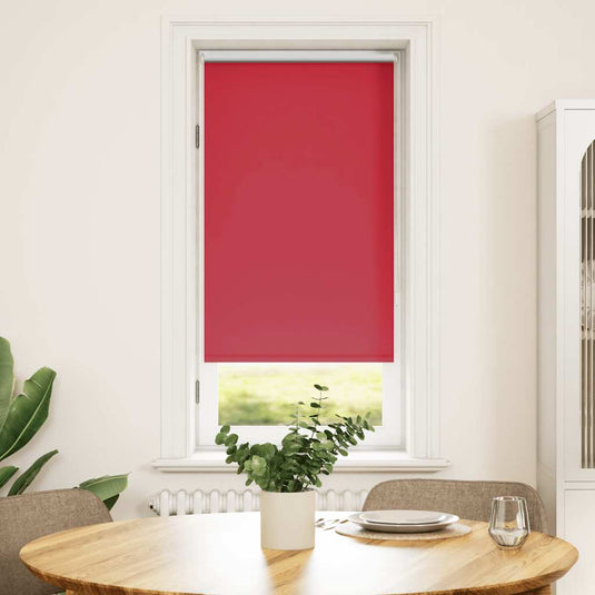 Vidaxl rolgordijn verduisterend 60 x 120 cm rood
