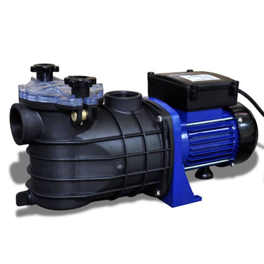 Vidaxl elektrische zwembadpomp 500w blauw