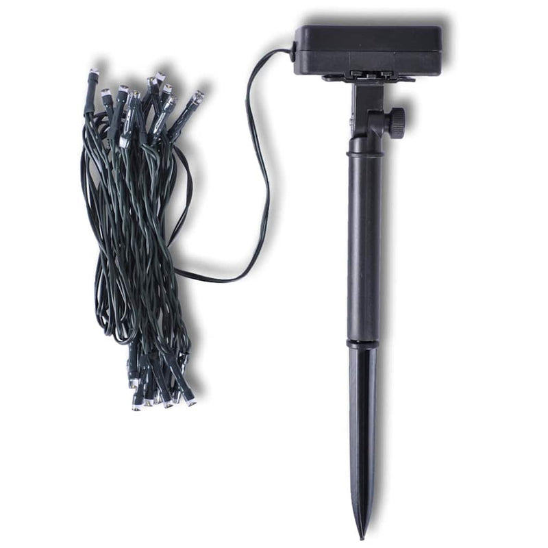 Load image into Gallery viewer, Vidaxl zonne-energie led slingerverlichting 24 lampjes 3,8m (2 stuks)
