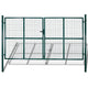 VidaXL Tuinpoort modern hekwerk 289 x 175 cm 306 x 225 cm (donkergroen)
