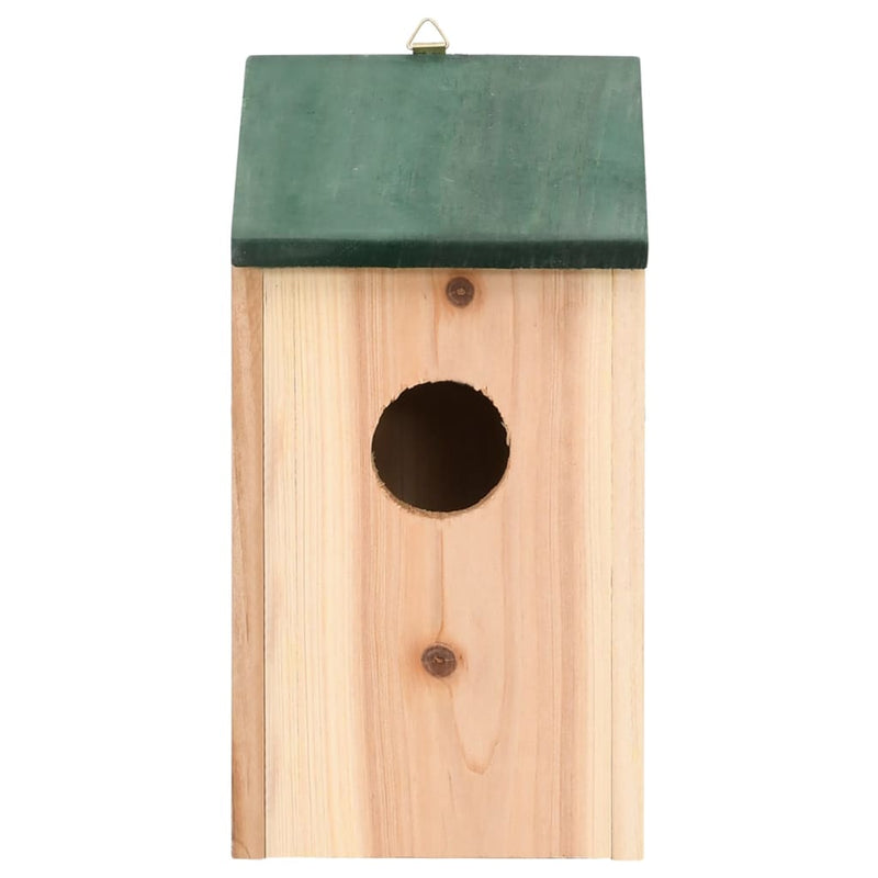 Load image into Gallery viewer, Vidaxl vogelhuisjes 4 st 12x12x22 cm hout
