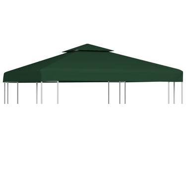 Vidaxl vervangend tentdoek prieel 310 g m² 3x3 m groen