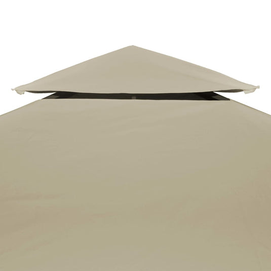 Vidaxl vervangend tentdoek prieel 310 g m² 3x4 m beige