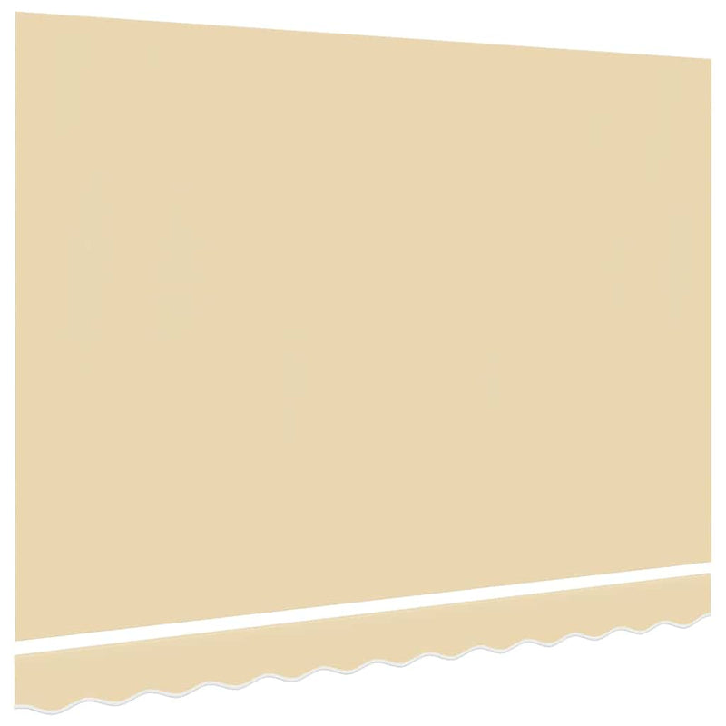 Load image into Gallery viewer, Vidaxl vervangingsdoek voor luifel 300x250 cm polyester crèmekleurig
