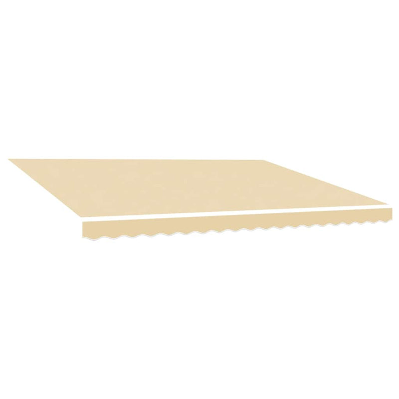 Load image into Gallery viewer, Vidaxl vervangingsdoek voor luifel 400x300 cm polyester crèmekleurig

