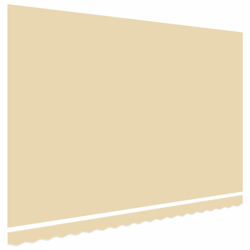 Load image into Gallery viewer, Vidaxl vervangingsdoek voor luifel 400x300 cm polyester crèmekleurig
