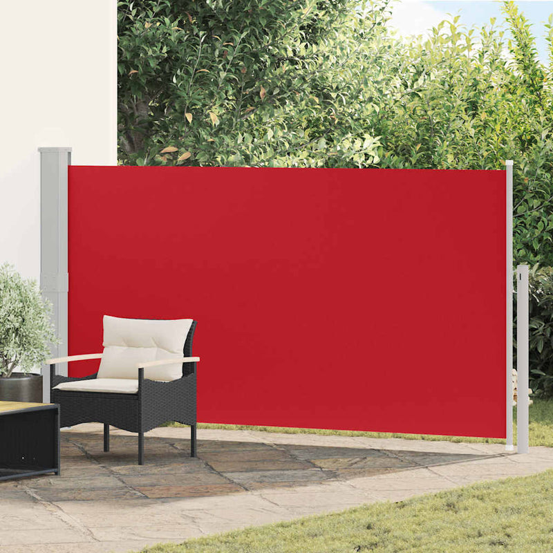 Load image into Gallery viewer, Vidaxl wind- zonnescherm uittrekbaar 160x300 cm rood

