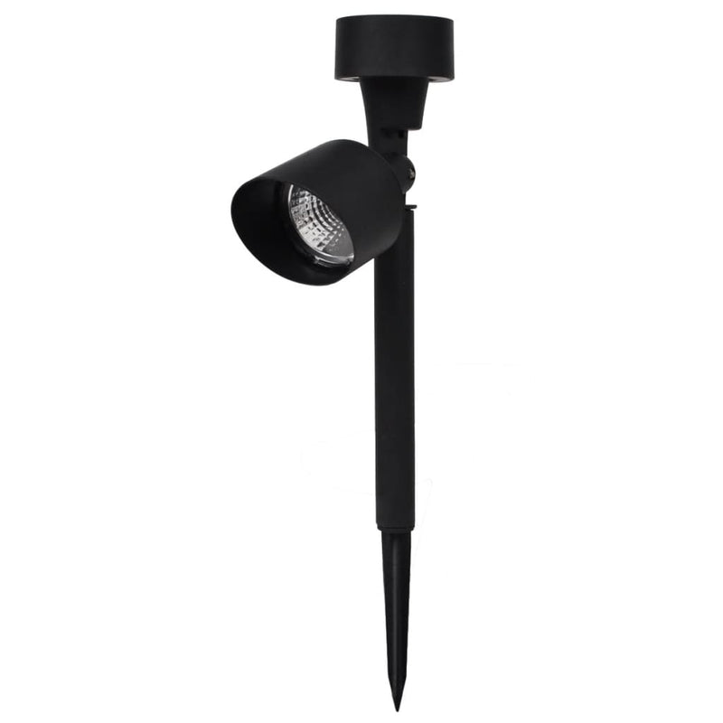Load image into Gallery viewer, VidaXL Outdoor Spotlight 12 st solar LED zwart
