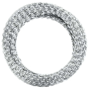 Vidaxl scheermesprikkeldraad concertina 60 m gegalvaniseerd staal