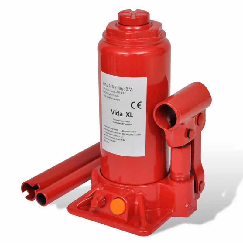Load image into Gallery viewer, VidaXL Potkrik hydraulisch 5 ton autolift rood
