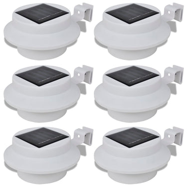 Vidaxl solar buitenlampset 6 stuks wit