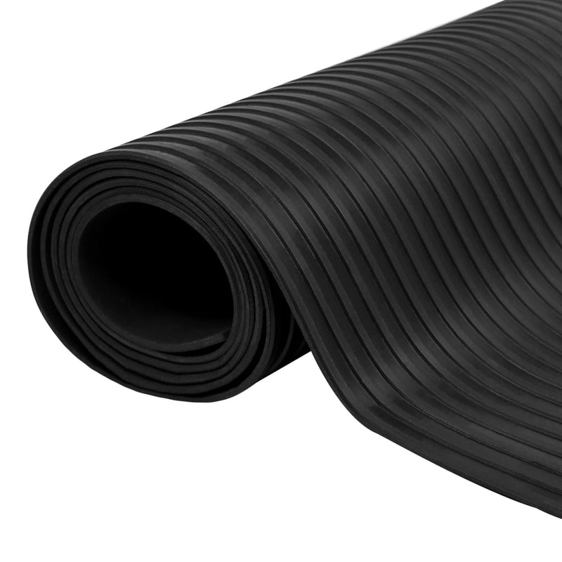 Load image into Gallery viewer, Vidaxl rubberen anti-slip vloermat 2x1m breed geribbeld
