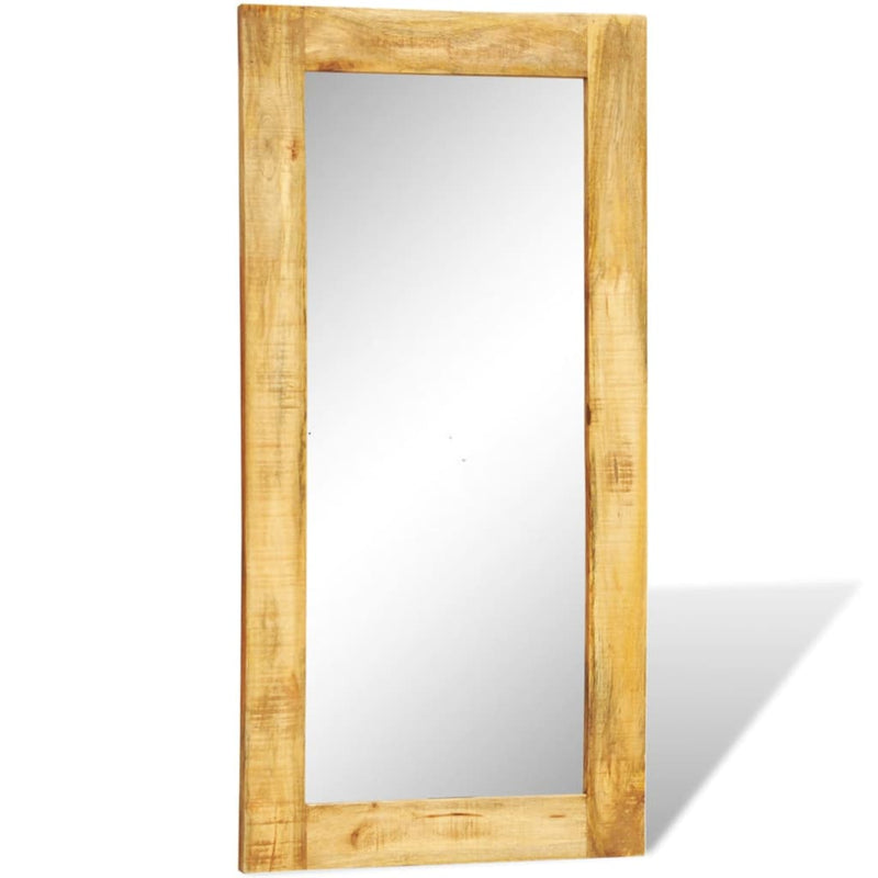 Load image into Gallery viewer, Vidaxl wandspiegel in massief houten frame 120x60 cm
