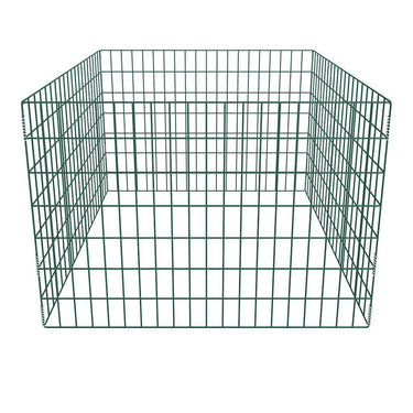 Vidaxl compostbak vierkant 100x100x70 cm mesh