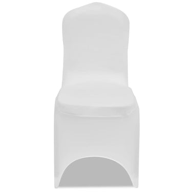 Vidaxl stoelhoes stretch wit (50 stuks)