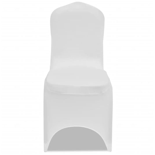 Vidaxl stoelhoes stretch wit (6 stuks)
