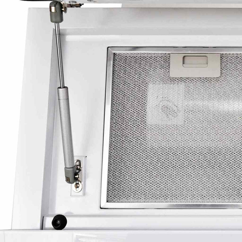 Load image into Gallery viewer, Vidaxl afzuigkap 600 mm gehard glas wit

