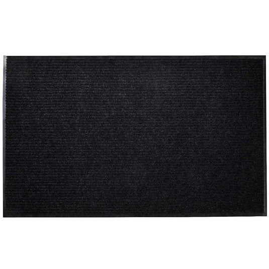 Vidaxl deurmat 90x60 cm pvc zwart