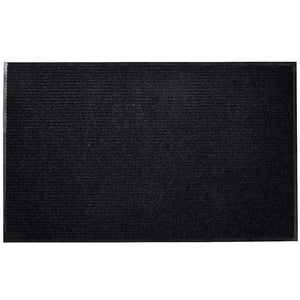 Vidaxl deurmat 90x150 cm pvc zwart