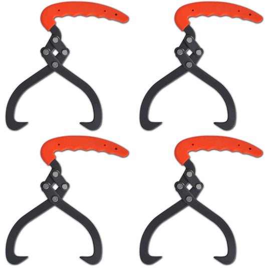 Vidaxl boomtangen 4 st met pvc handvat