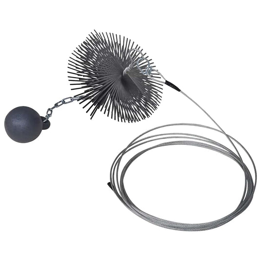 Vidaxl schoorsteenveegborstel rond ø 20 cm