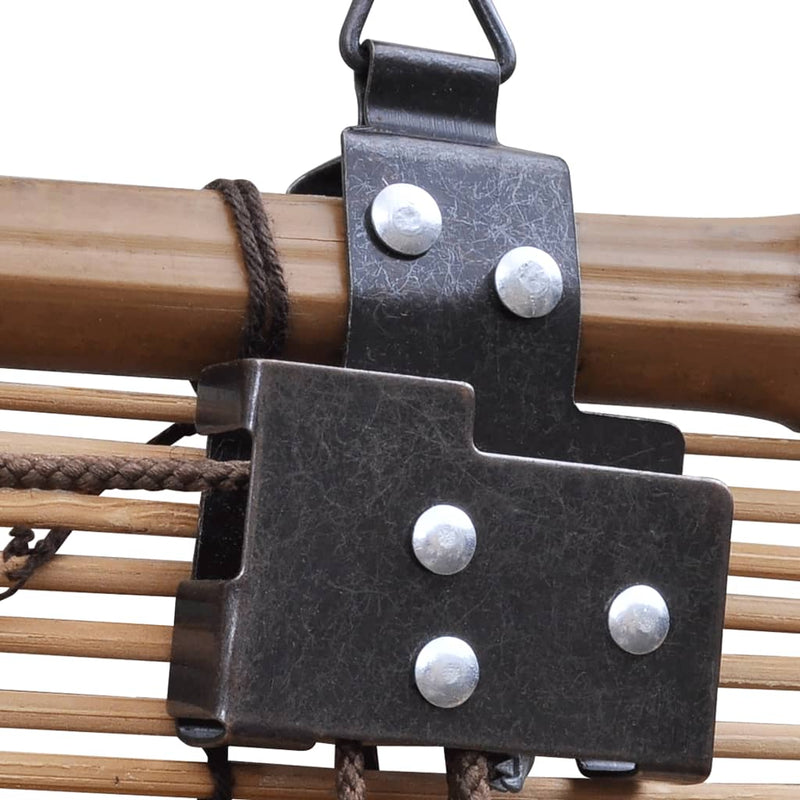 Load image into Gallery viewer, Vidaxl rolgordijn 140x160 cm bamboe bruin
