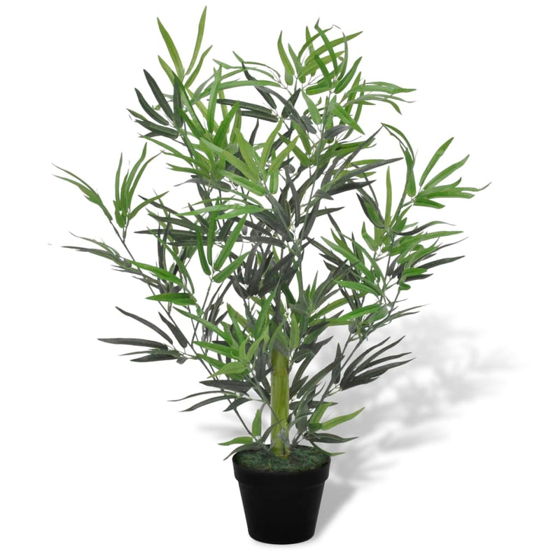 Load image into Gallery viewer, Vidaxl kunstboom met pot bamboe 80 cm
