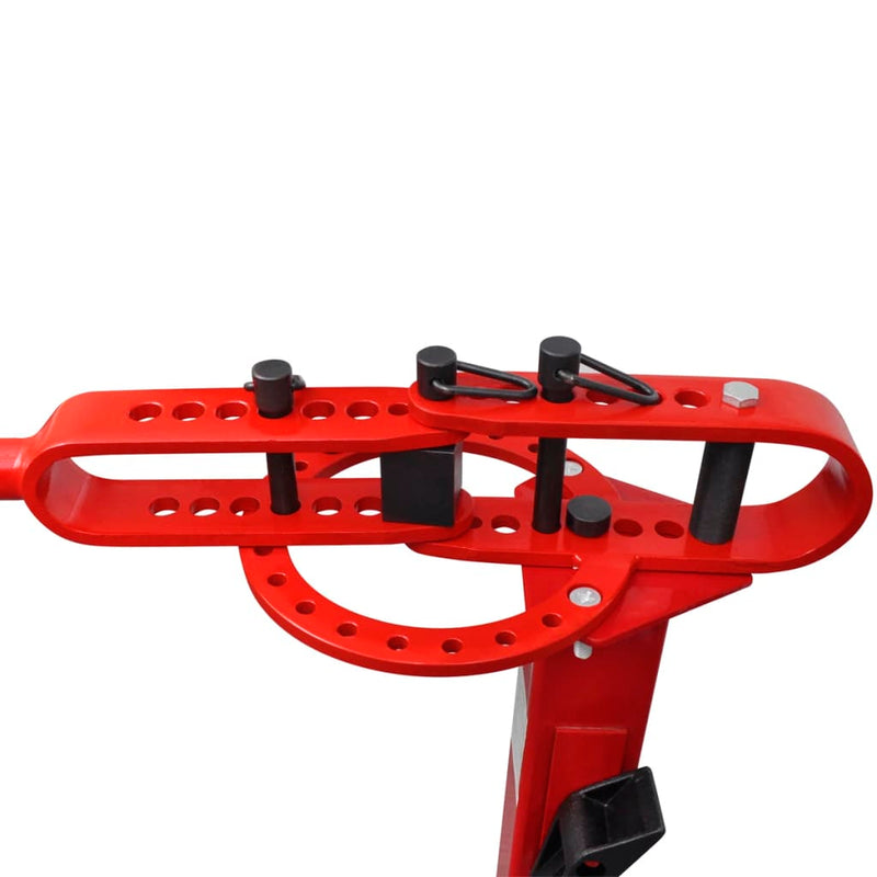 Load image into Gallery viewer, Vidaxl universele aan vloer gemonteerde stalen pijpenbuiger
