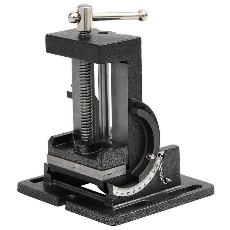 Load image into Gallery viewer, Vidaxl bankschroef kantelbaar handmatig 110 mm
