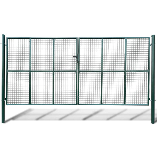 VidaXL Tuinpoort (gevlochten 415 x 250 cm 400 x 200 cm)