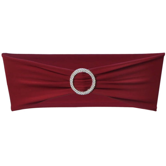 Vidaxl decoratief stoellint met een diamant 25 stuks (wijnrood)