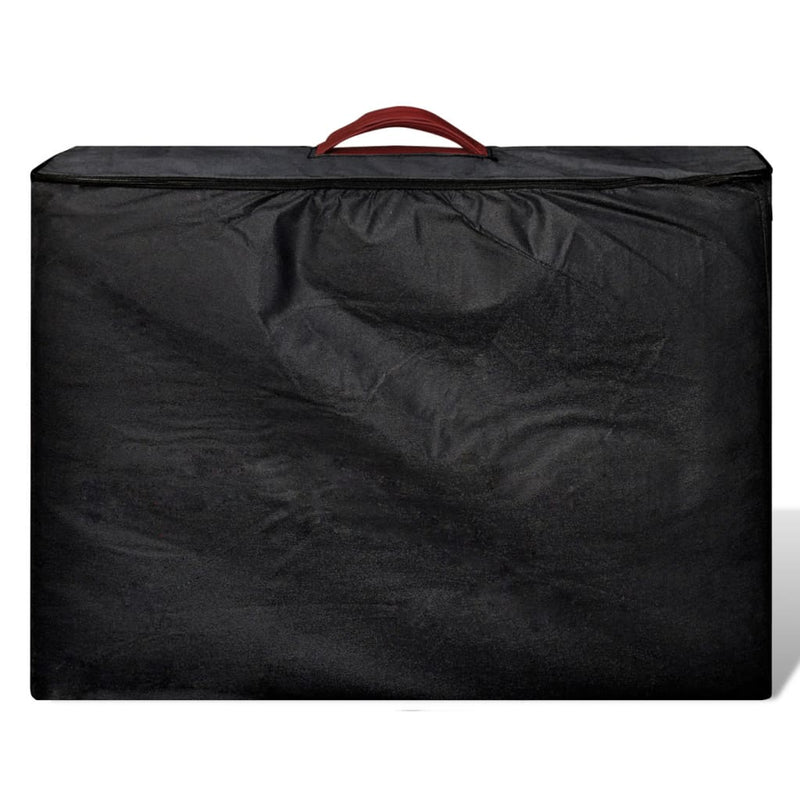 Load image into Gallery viewer, Vidaxl inklapbare massagetafel 3 zones met houten frame (rood)
