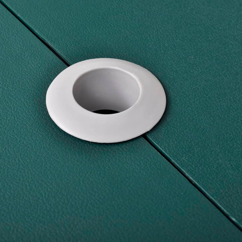 Load image into Gallery viewer, VidaXL Campingtafel met vier stoelen extra licht aluminium inklapbaar (groen)
