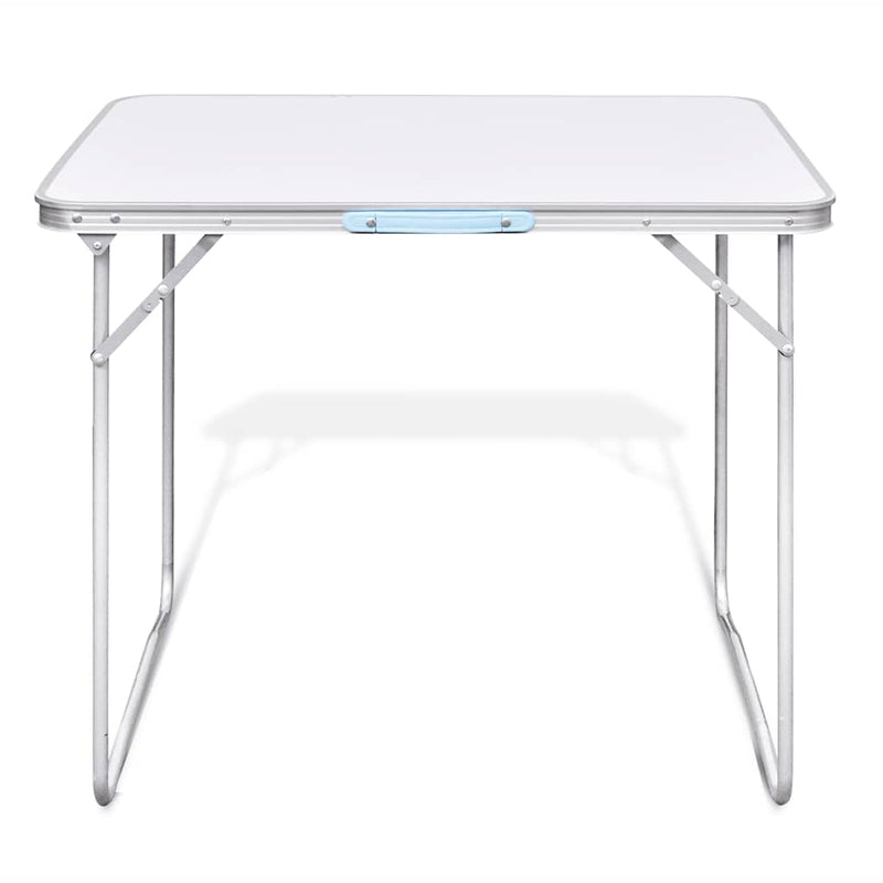 Load image into Gallery viewer, Vidaxl campingtafel inklapbaar met metalen frame 80 x 60 cm
